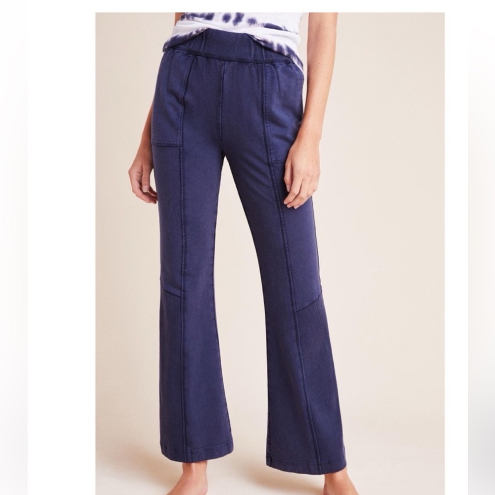 Anthropologie Saturday Sunday Johanna Flared Sweatpants, Sz XL